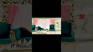 Stage decoration wedding weddingdecoration stagedecor decoration foryou [upl. by Lyrac]