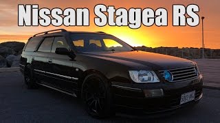 Nissan Stagea C34 RS 4K  RB25DET NEO Manual RWD Wagon [upl. by Panchito]