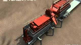 Terex Finlay MP300 Mobile Rinser Animation [upl. by Richardson]