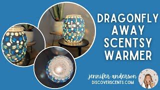 NEW Scentsy Warmer  Dragonfly Away Spring 22 [upl. by Akinal]