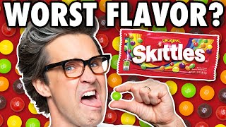 What’s The Worst Skittles Flavor Cornhole Game [upl. by Reedy]