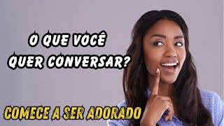 Como conversar sobre o que as pessoas gostam quotComo fazer amigos e influenciar pessoasquot [upl. by Coshow328]