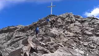 Partschinser Zielspitze  der Aufstieg zum Gipfelkreuz [upl. by Aynotan666]