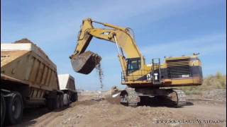 SUKUTs CAT 5110B excavator [upl. by Moncear]