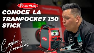 ¿La mejor soldadora del mundo LA TRANSPOCKET 150 STICK DE FRONIUS SOLDADORAS INVERTER [upl. by Rovaert]