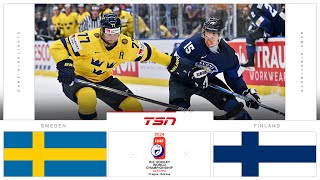 Sweden vs Finland HIGHLIGHTS  2024 Mens World Hockey Championships [upl. by Heiney965]