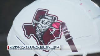 Grapeland Sandies get ready for district showdown with Lovelady [upl. by Adyam]