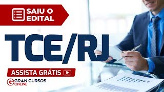 Concurso TCE RJ Saiu o edital Saiba TUDO [upl. by Anawik]