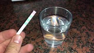 How to check your water hardness with test strip DIY [upl. by Nagle]