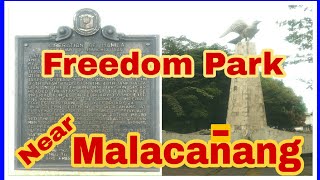 Freedom Park near Malacanang Palace  San Miguel Manila [upl. by Kari]