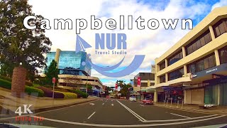 Campbelltown Travel Video by Car in 4K  Top Tourist Destinations in Campbelltown [upl. by Kassi]