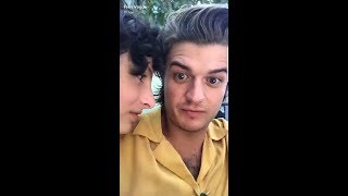 Finn Wolfhard and Joe Keery at Comic Con [upl. by Knowlton596]