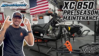 POLARIS XC 850 PRE SEASON INSPECTION DON’T GET STRANDED THIS WINTER BEGINNER MECHANIC [upl. by Yereffej]