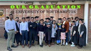 University of Northampton graduation 2021  Graduation day in our life  Msc project management [upl. by Kunin]