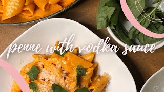 Penne with Vodka Sauce  Easy but Impressive Pasta Dish  Dorlicious [upl. by Dolphin]