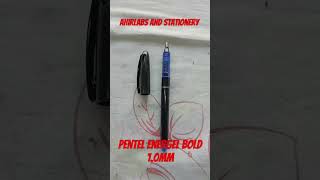 Pentel EnerGel Bold Gel Roller Pen BL410  AhirLabs And Stationery [upl. by Sadonia]