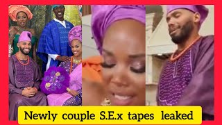 S€X TAPES FLYING EVERYWHERE  WATCH AS NEWLY WEDDED COUPLE SOMETHING LEAKED breakingnews youtube [upl. by Ahsets]