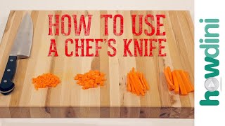 Knife Skills How to Use a Chefs Knife [upl. by Quinn]