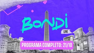 ▶️ PROGRAMACION COMPLETA 2110  BONDI LIVE [upl. by Gombach]