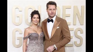 Justin Hartley and Sofia Pernas Golden Globe Red Carpet PDA  Hartleys New CBS Series Update [upl. by Ahsoj]