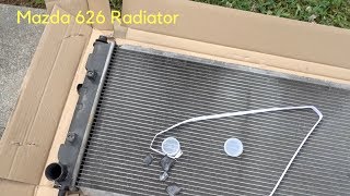 How To Replace a Radiator 2000 Mazda 626 V6 [upl. by Lunneta24]