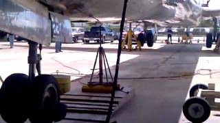 md 80 landing gear test [upl. by Eirena]