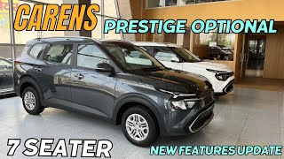 ✅KIA Carens Prestige optional New 2024 Update ❤️₹ 11 Lakh  New colour Features kiacarensreview [upl. by Eicirtap914]