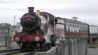 5972 Hogwarts Castle at York NRM 1622012 [upl. by Madison]