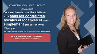 Comment investir dans limmobilier en 2025 sans les contraintes locatives et fiscales [upl. by Neemsay]