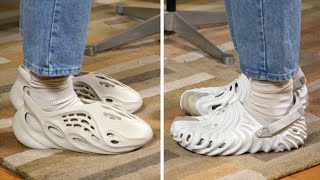 CROCS POLLEX CLOG vs YEEZY FOAM RUNNER [upl. by Ahsinnek]