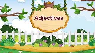 Adjectives  English Grammar Gear  Class 4 [upl. by Jany372]