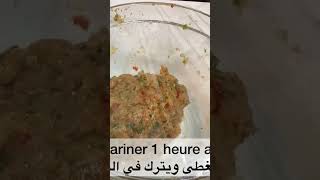 Recette de brochettes de poulet mariné [upl. by Niwde]