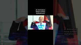 Ian Sen  Abrocken mit Olaf AI Animation olafscholz spd aiart bundestag [upl. by Refitsirhc]