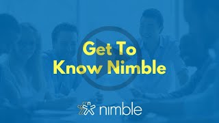 Get to Know Nimble The CRM for Microsoft 365 Google Workspace amp Everywhere You Work [upl. by Eisso]