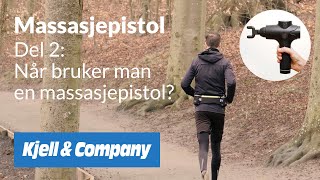 Massasjepistol –del 2 –Når bruker man en massasjepistol —KjellTV [upl. by Kobi15]