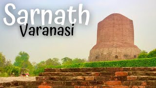 Visiting Sarnath in Varanasi the Place of Buddha Incredible India [upl. by Eiramanit637]