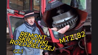 MTZ82 Remont skrzynki rozdzielczej [upl. by Drofla153]