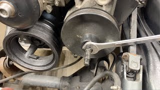 How to Remove and Install A Power Steering Pulley [upl. by Esilana]