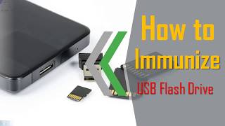 How to Immunize USB Flash Drive From Viruses [upl. by Adnirol]