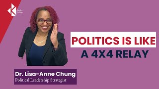 Politics is Like a 4X4 Relay Dr LisaAnne Chung I Kenleycollegecom I politicsandprinciples [upl. by Lal]