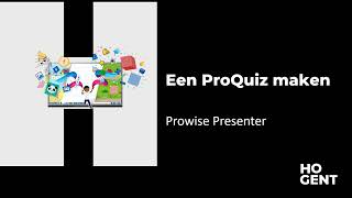 Prowise Presenter  Een ProQuiz maken [upl. by Eimilb873]