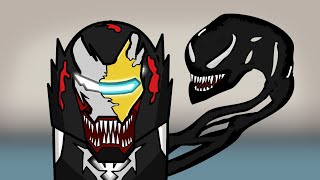 Venom Ironman Kills Spiderman and Captain America in Among us Ep 2  Avengers Animation [upl. by Nedarb435]