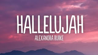 Alexandra Burke  Hallelujah Lyrics [upl. by Nuawd19]