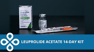 Leuprolide Acetate 14Day Kit Injection Home Demonstration [upl. by Max513]