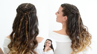 Easy trick to achieve beautiful braids ✨ [upl. by Nial]