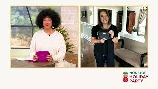 Baggallini Washable Triple Zip with RFID Front Wallet on QVC [upl. by Aztiray]