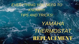 HOW TO CHANGE THERMOSTATS IN YAMAHA OUTBOARD [upl. by Acinok]