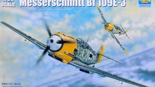 BF109E3 132 Trumpeter Box Peek [upl. by Eemiaj]