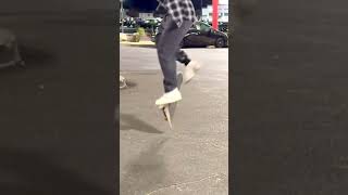 Night Skating  5 on flat  nollie varial heel [upl. by Nimajneb]