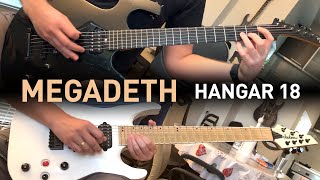 Megadeth  Hangar 18 DUAL GUITAR COVER ft Marijan Karovski [upl. by Aekerly]